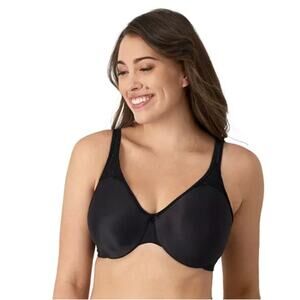 NWT Bali  Passion for Comfort Seamless Underwire Bar Color: Black Size: 36DD
